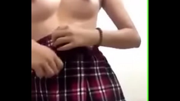Asian Schoolgirl Stripping