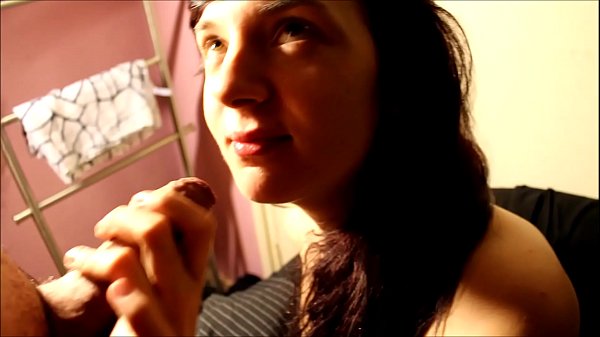 Cute Teen Girl Getting Cum In Mouth & Swallows