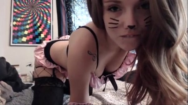 Hot Nude Cosplay Teen Girl Masturbating On Webcam