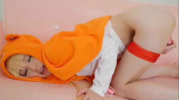 Horny Japanese Cosplay Teen Girl Masturbating