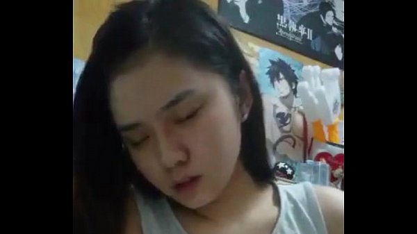 Horny Asian Teen Girl Touching Her Tits
