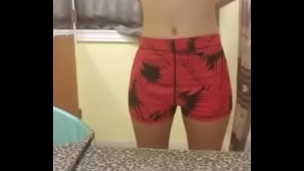 Petite Latina Teen Girl With Big Ass Stripping & Masturbating